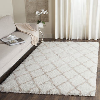 Safavieh Indie Shag SGI322G Ivory/Mushroom Area Rug 