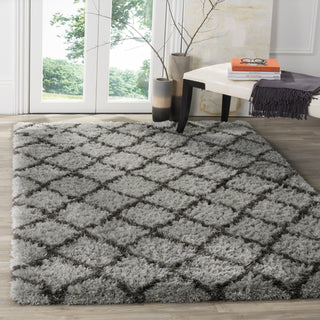 Safavieh Indie Shag SGI322S Grey/Dark Grey Area Rug  Feature