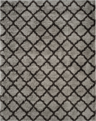 Safavieh Indie Shag SGI322S Grey/Dark Grey Area Rug 