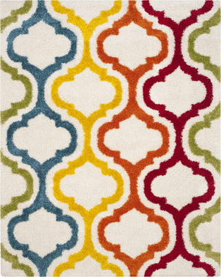 Safavieh Sgk-shag Kids SGK561A Ivory/Multi Area Rug 