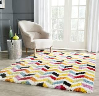 Safavieh Sgk-shag Kids SGK565A Ivory/Multi Area Rug  Feature