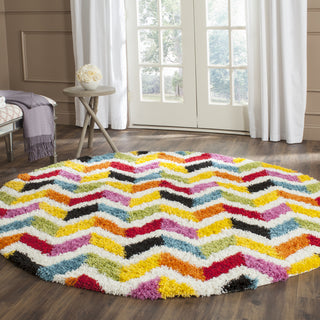 Safavieh Sgk-shag Kids SGK565A Ivory/Multi Area Rug 