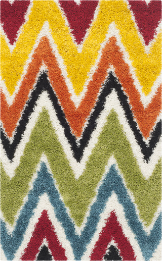 Safavieh Sgk-shag Kids SGK567A Ivory/Multi Area Rug 