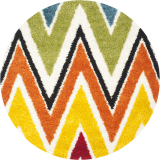 Safavieh Sgk-shag Kids SGK567A Ivory/Multi Area Rug 