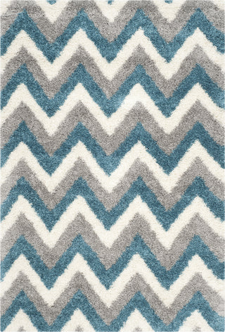 Safavieh Sgk-shag Kids SGK568C Ivory/Blue Area Rug main image