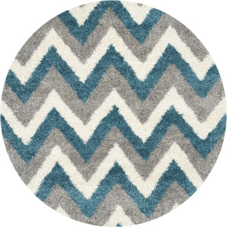 Safavieh Sgk-shag Kids SGK568C Ivory/Blue Area Rug 