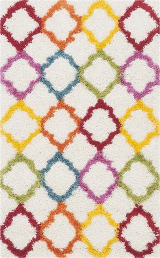 Safavieh Sgk-shag Kids SGK569A Ivory/Multi Area Rug 