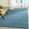 Safavieh Laguna Shag SGL303T Turquoise Area Rug 