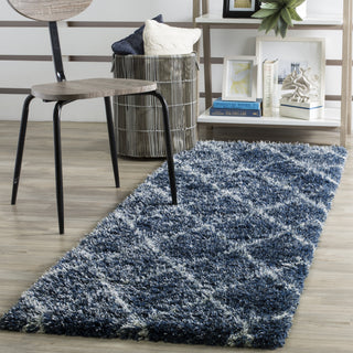 Safavieh Montreal Shag SGM831A Blue/Ivory Area Rug 