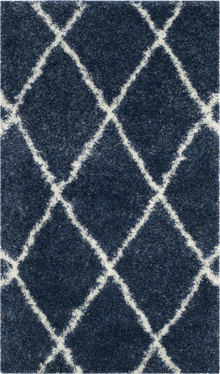 Safavieh Montreal Shag SGM831A Blue/Ivory Area Rug 