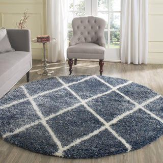 Safavieh Montreal Shag SGM831A Blue/Ivory Area Rug  Feature