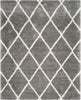 Safavieh Montreal Shag SGM831D Grey/Ivory Area Rug 