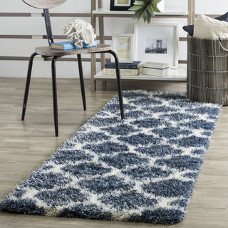 Safavieh Montreal Shag SGM832A Blue/Ivory Area Rug 