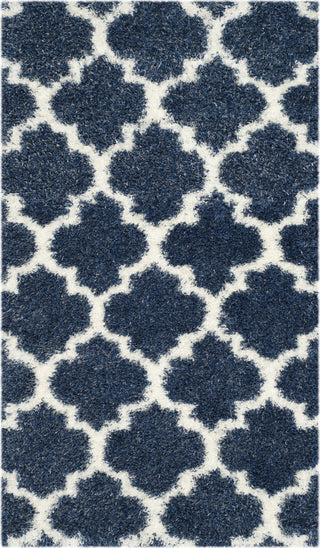 Safavieh Montreal Shag SGM832A Blue/Ivory Area Rug 