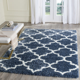 Safavieh Montreal Shag SGM832A Blue/Ivory Area Rug  Feature