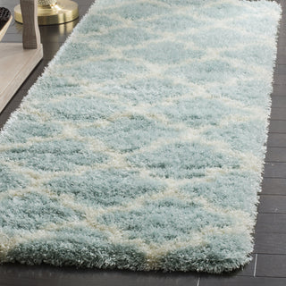 Safavieh Montreal Shag SGM832L Light Blue/Ivory Area Rug 