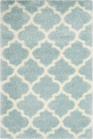 Safavieh Montreal Shag SGM832L Light Blue/Ivory Area Rug 