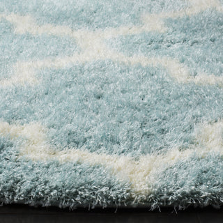 Safavieh Montreal Shag SGM832L Light Blue/Ivory Area Rug 