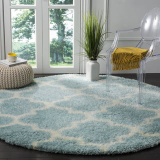 Safavieh Montreal Shag SGM832L Light Blue/Ivory Area Rug 