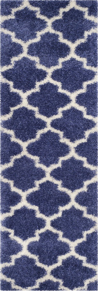 Safavieh Montreal Shag SGM832P Periwinkle/Ivory Area Rug 