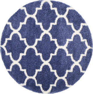 Safavieh Montreal Shag SGM832P Periwinkle/Ivory Area Rug 