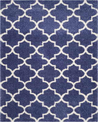 Safavieh Montreal Shag SGM832P Periwinkle/Ivory Area Rug 