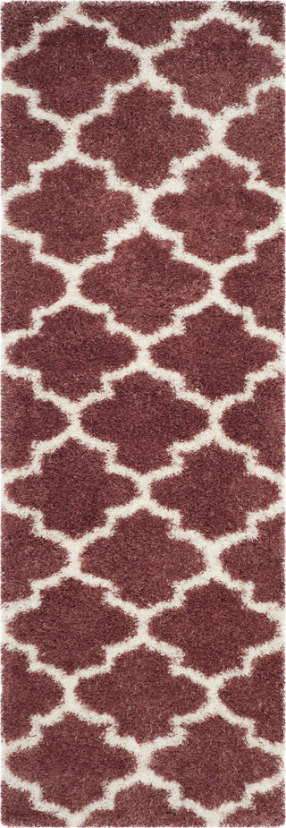 Safavieh Montreal Shag SGM832R Rose/Ivory Area Rug 