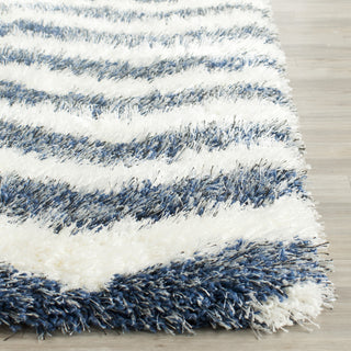 Safavieh Montreal Shag SGM846A Ivory/Blue Area Rug 