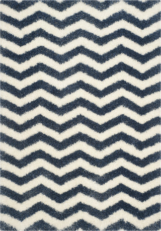 Safavieh Montreal Shag SGM846A Ivory/Blue Area Rug main image