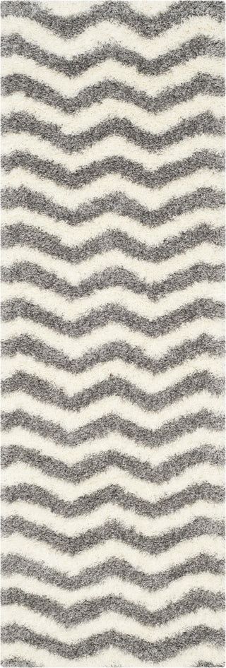 Safavieh Montreal Shag SGM846B Ivory/Grey Area Rug 