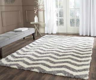 Safavieh Montreal Shag SGM846B Ivory/Grey Area Rug  Feature