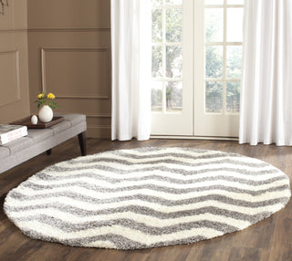 Safavieh Montreal Shag SGM846B Ivory/Grey Area Rug 