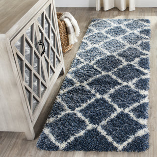 Safavieh Montreal Shag SGM866A Blue/Ivory Area Rug 