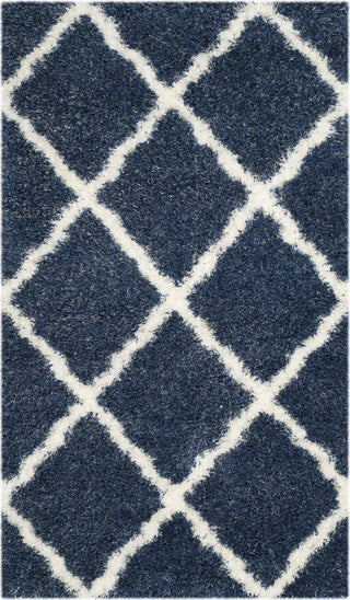 Safavieh Montreal Shag SGM866A Blue/Ivory Area Rug 