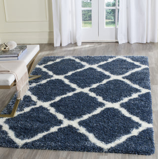 Safavieh Montreal Shag SGM866A Blue/Ivory Area Rug  Feature