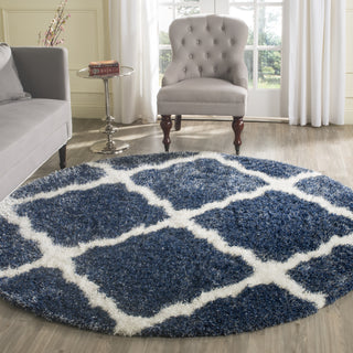 Safavieh Montreal Shag SGM866A Blue/Ivory Area Rug 