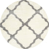 Safavieh Montreal Shag SGM866B Ivory/Grey Area Rug 