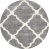 Safavieh Montreal Shag SGM866D Grey/Ivory Area Rug 
