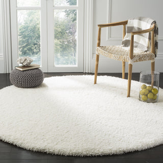 Safavieh Santa Monica Shag SGN725 White Area Rug 