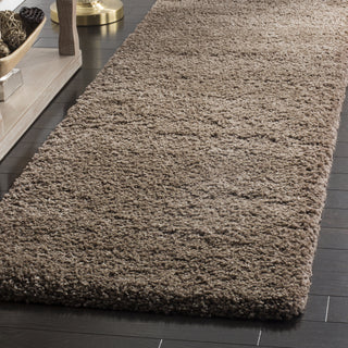 Safavieh Santa Monica Shag SGN725 Taupe Area Rug 