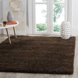 Safavieh Santa Monica Shag SGN725 Brown Area Rug 