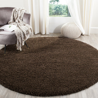 Safavieh Santa Monica Shag SGN725 Brown Area Rug 