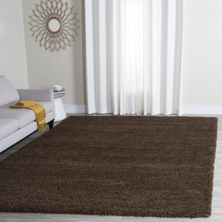 Safavieh Santa Monica Shag SGN725 Brown Area Rug 