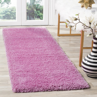 Safavieh Santa Monica Shag SGN725 Pink Area Rug  Feature