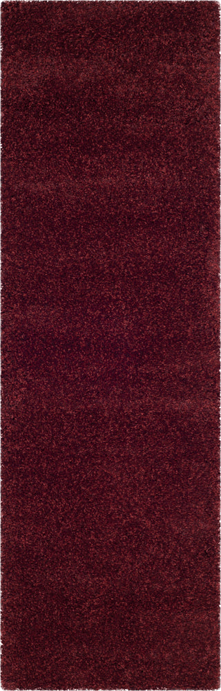 Safavieh Santa Monica Shag SGN725 Maroon Area Rug 