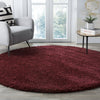 Safavieh Santa Monica Shag SGN725 Maroon Area Rug 
