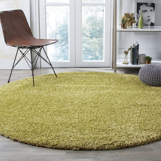 Safavieh Santa Monica Shag SGN725 Green Area Rug  Feature