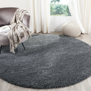 Safavieh Santa Monica Shag SGN725 Dark Grey Area Rug 