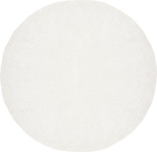 Safavieh Solo Shag 100 SGO114A Ivory Area Rug Round Image