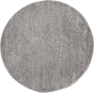 Safavieh Solo Shag 100 SGO114H Charcoal Area Rug Round Image